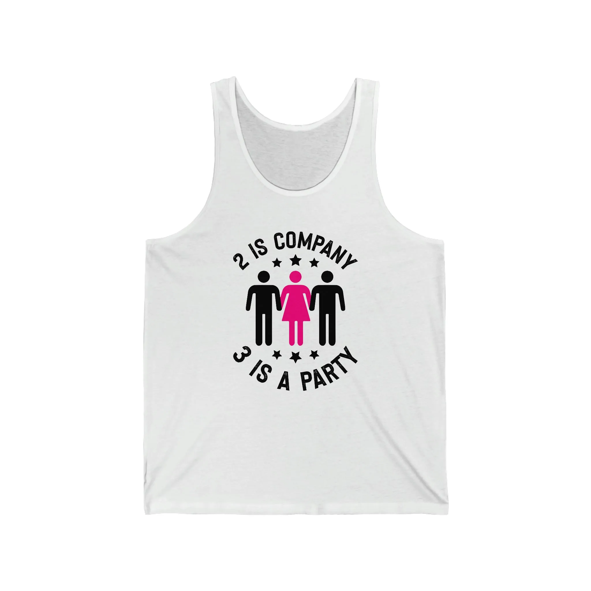 2 is Company Unisex Jersey Tank