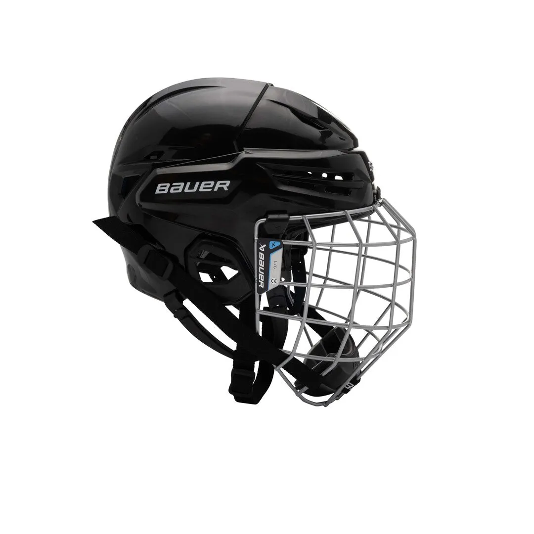 Bauer Senior RE-AKT 55 Hockey Player Helmet Combo