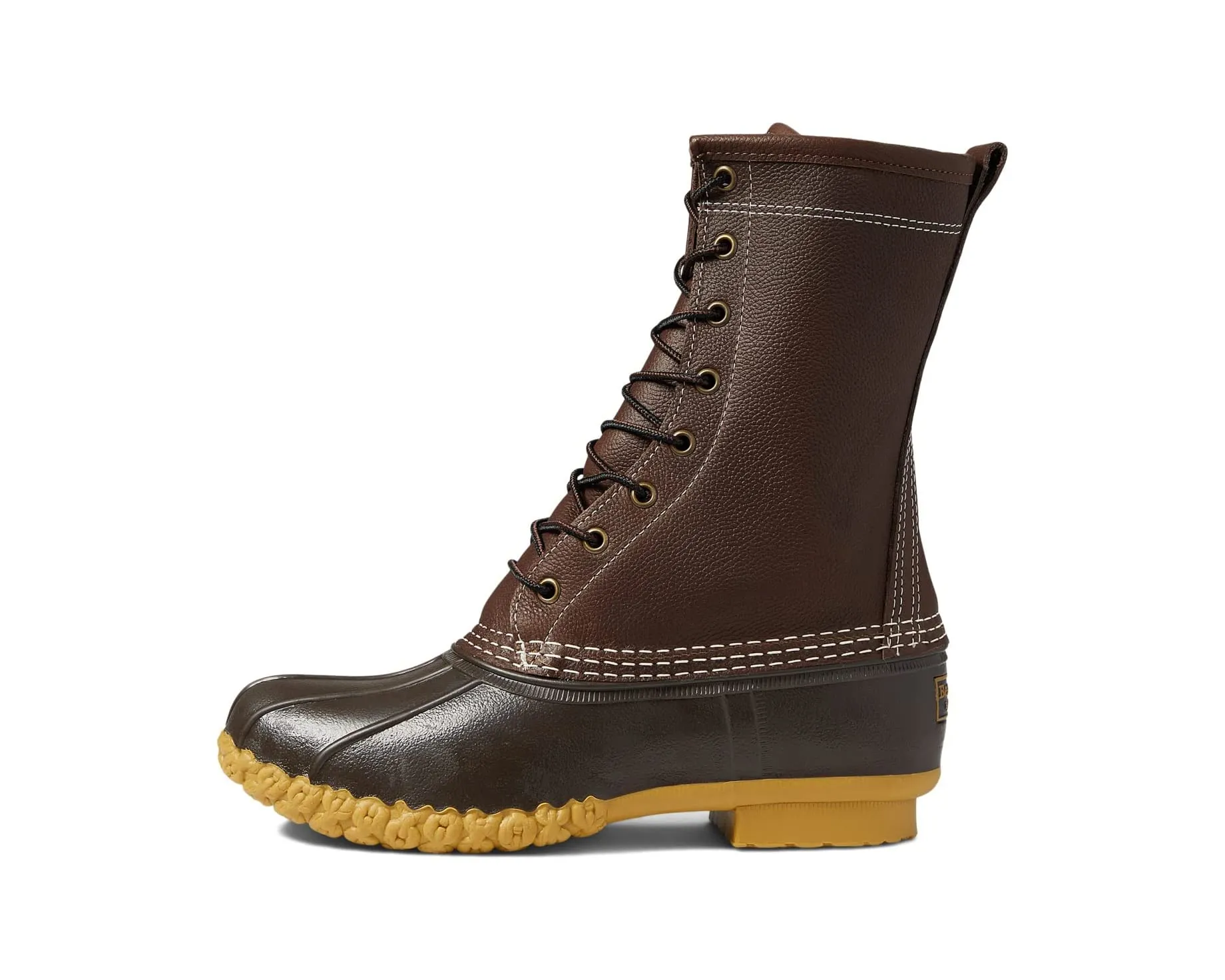 Boots 10" Shearling Insulated Bean Boot Lean, brown