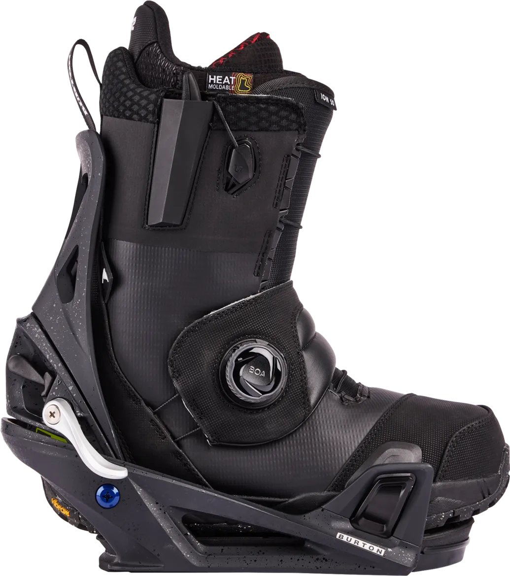 Burton Men&#x27;s Step On X Re:Flex Snowboard Bindings Black | Buy Burton Men&#x27;s Step On X Re:Flex Snowboard Bindings Black here | Outnorth