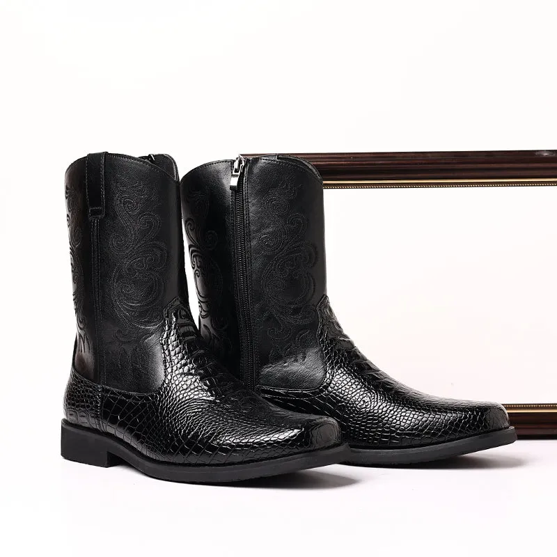 GlossyGator Chic Ankle Boots