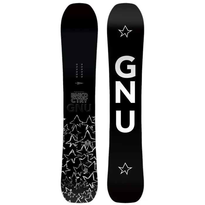 Gnu Banked Country Snowboard - 2025 Demo