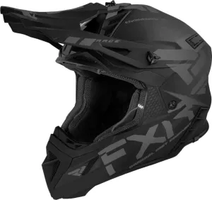 Helium Prime FXR Motocross Helmet, Black