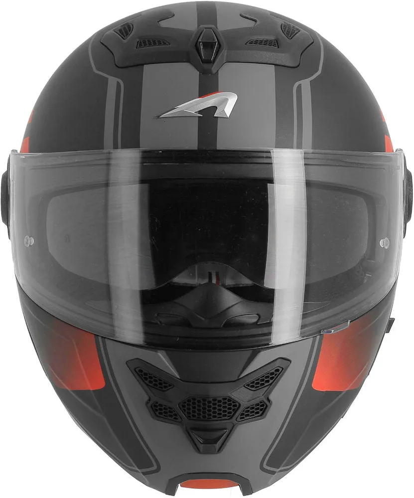 Helmet RT 800 Crossroad Astone, matte black/red