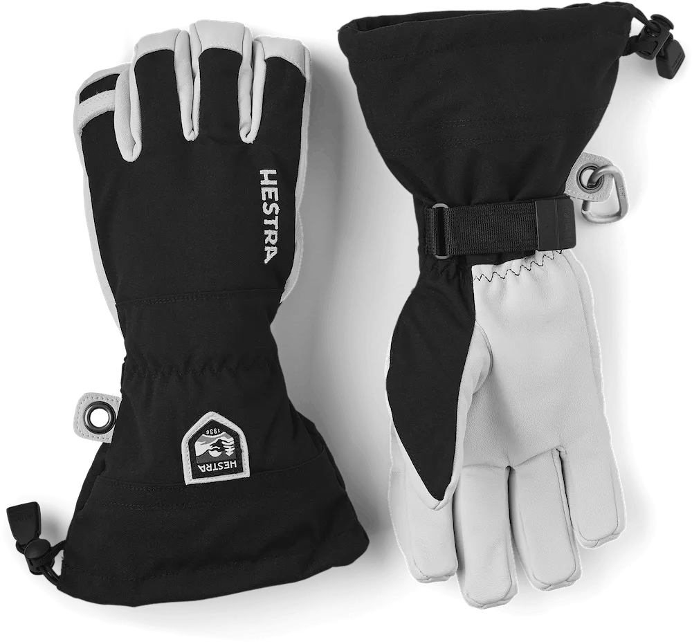 Hestra Army Leather Heli Ski 5-finger Glove