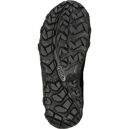 Insulated Bridger boots 10 inches B-Dry men's Oboz, color Black Sea