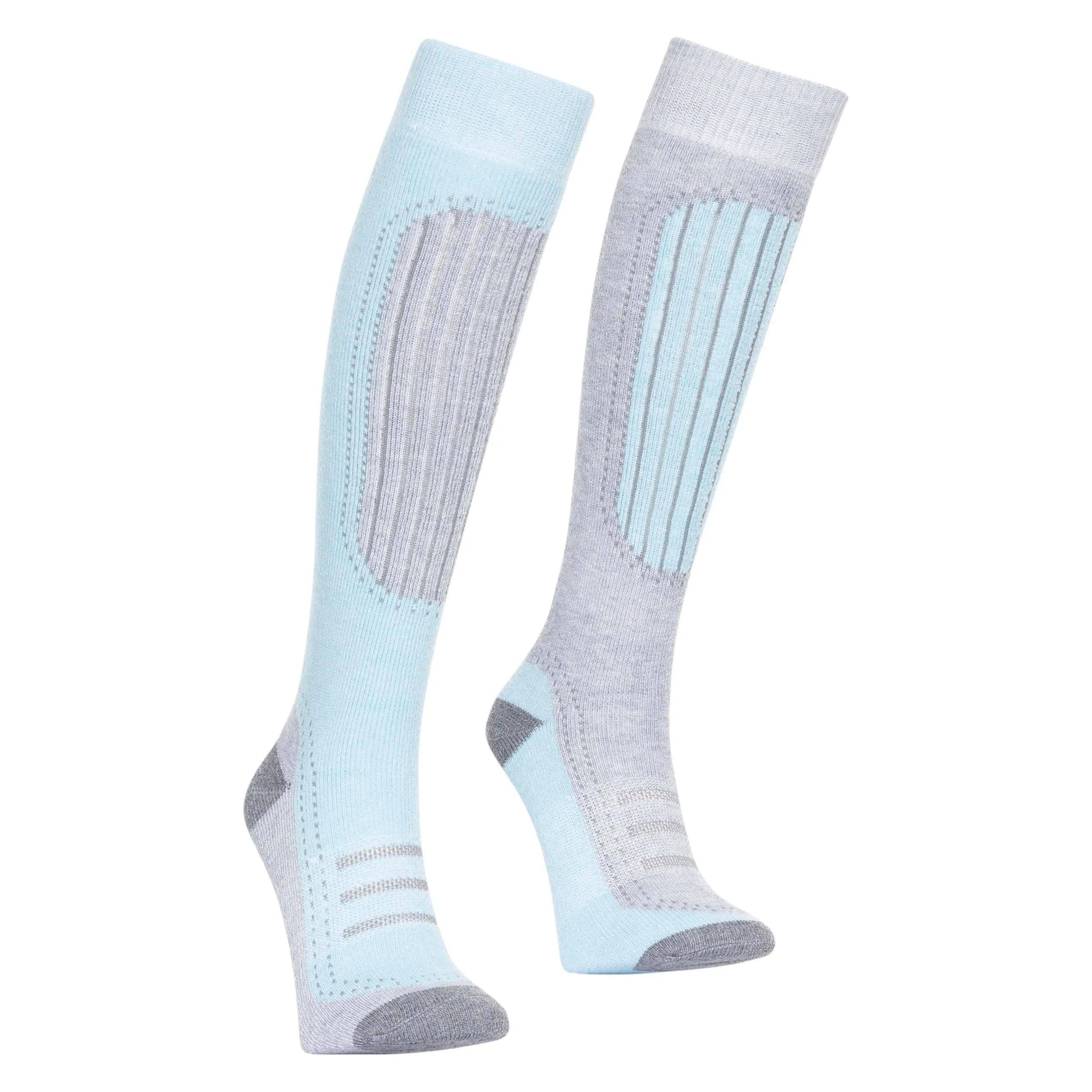 Janus 2 - Women's Ski Socks - 2 Pack - Mist / Aqua