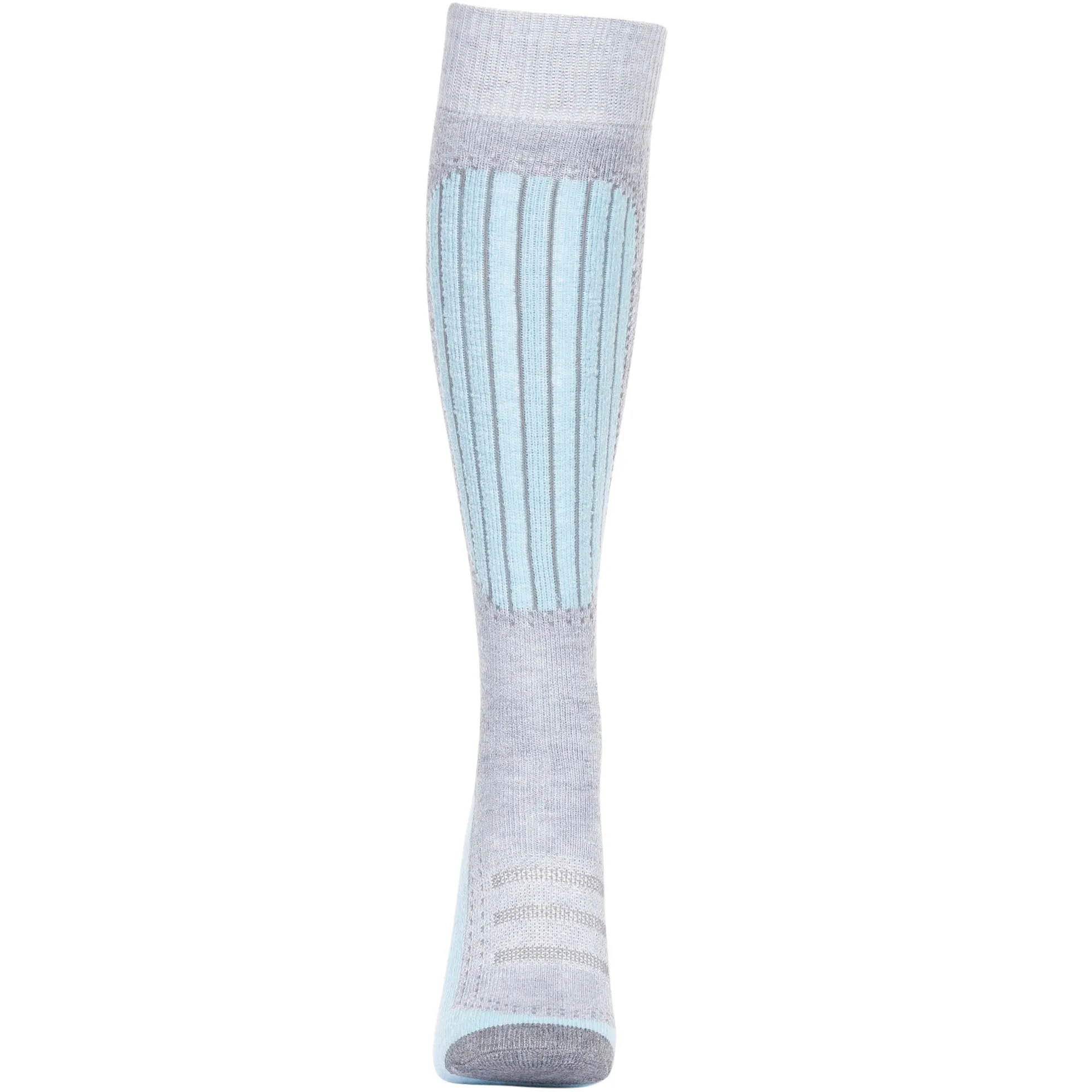 Janus 2 - Women's Ski Socks - 2 Pack - Mist / Aqua