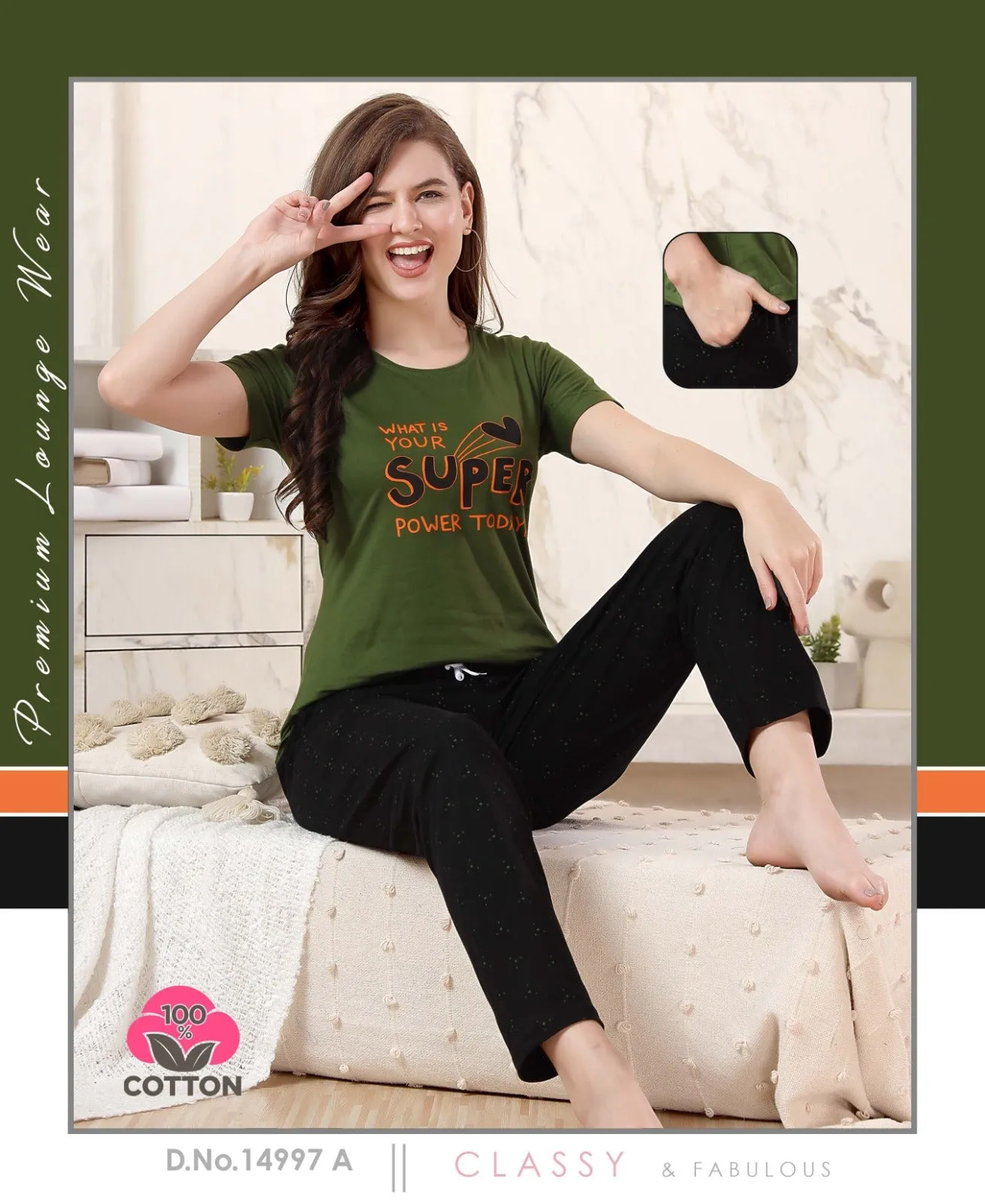 Lakhani Cottons 02 Pics Night Suit (499x24)