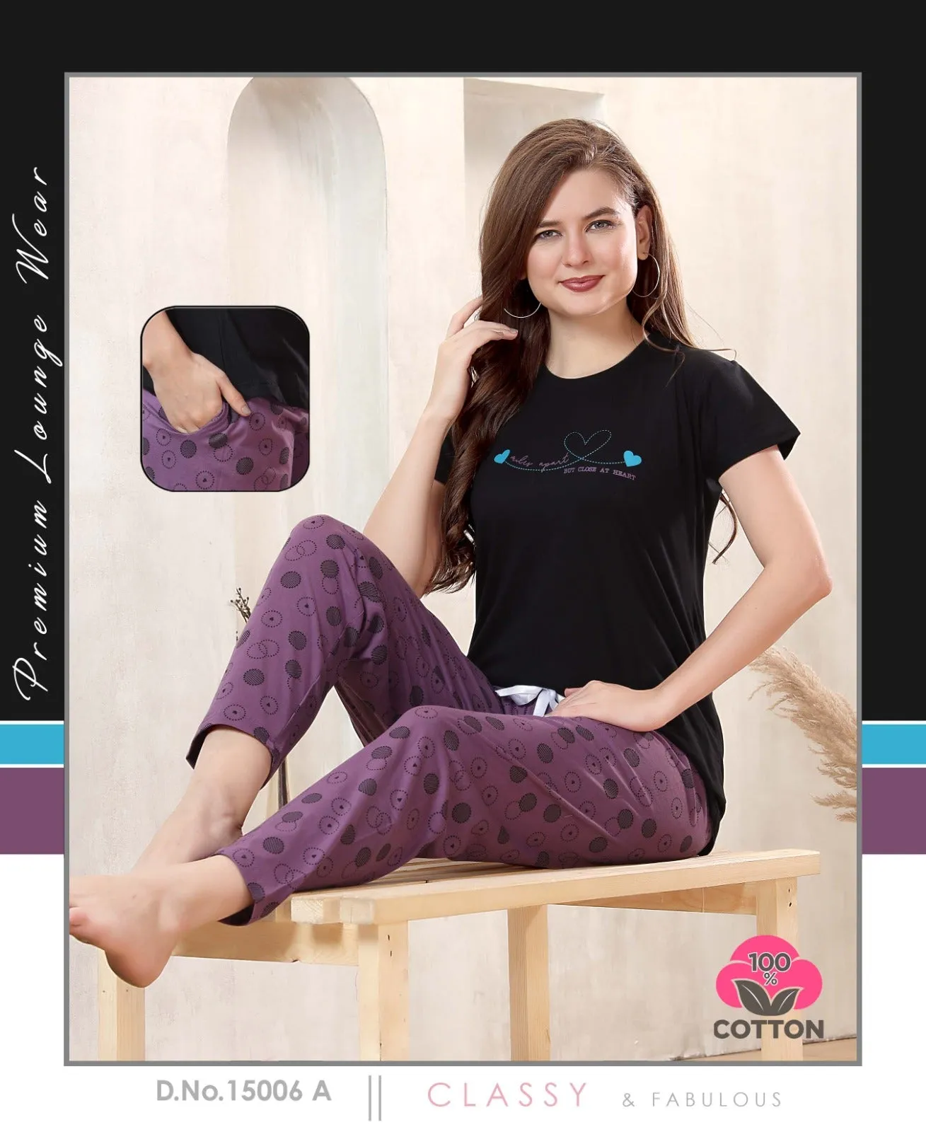 Lakhani Cottons 02 Pics Night Suit (499x24)