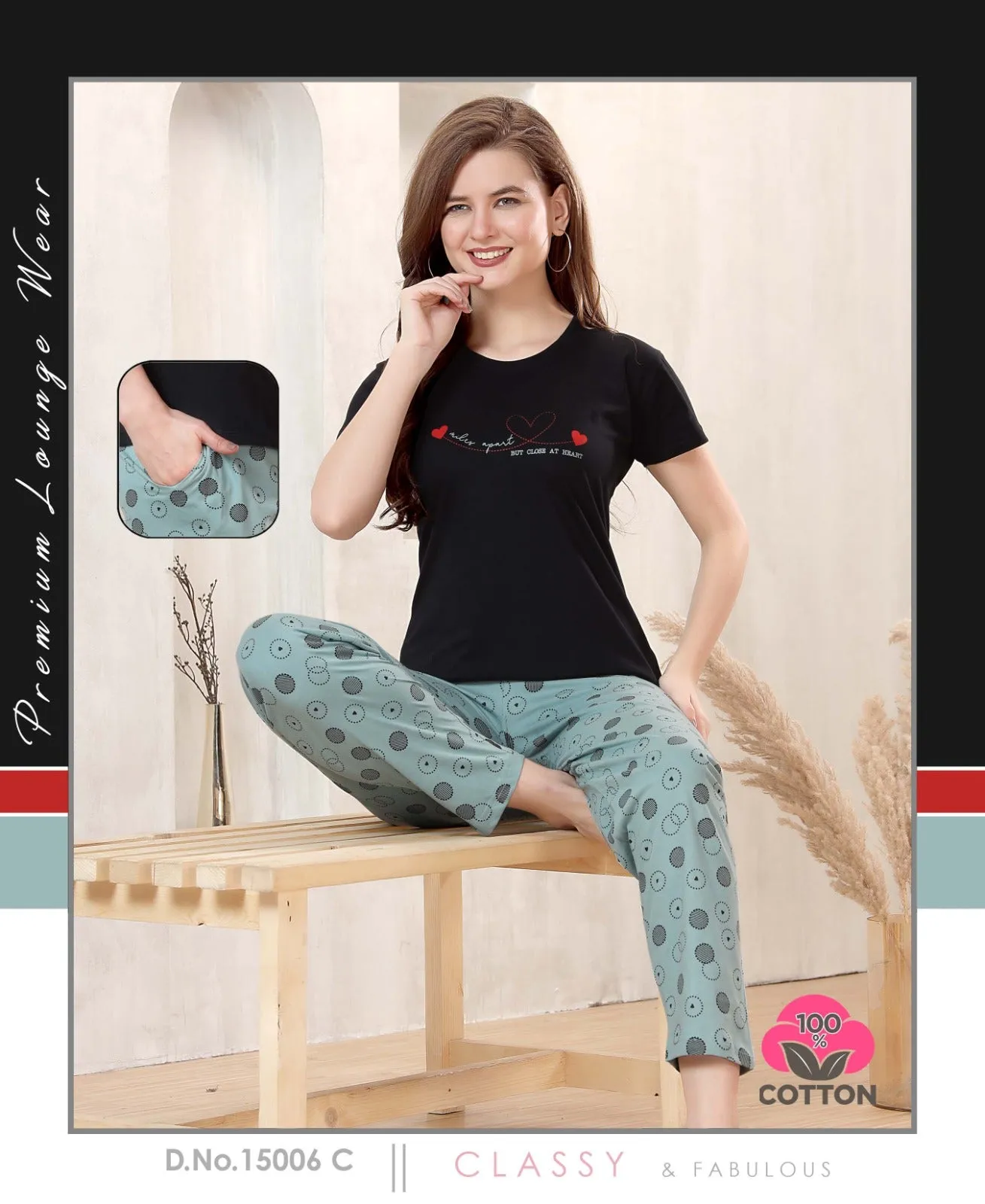 Lakhani Cottons 02 Pics Night Suit (499x24)