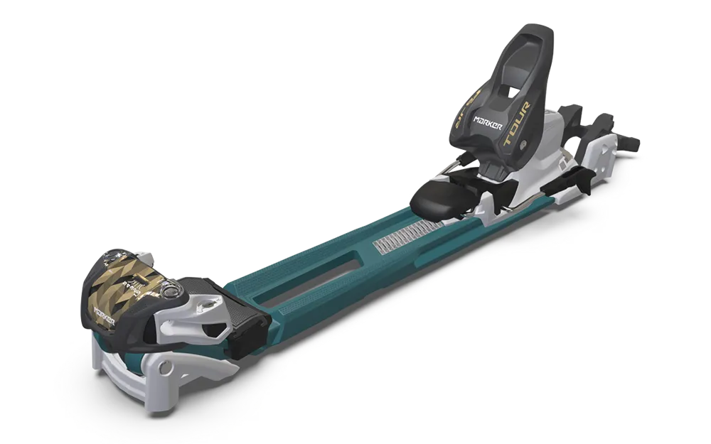 Marker F5 JR TOUR 85mm Ski Binding Anth/White