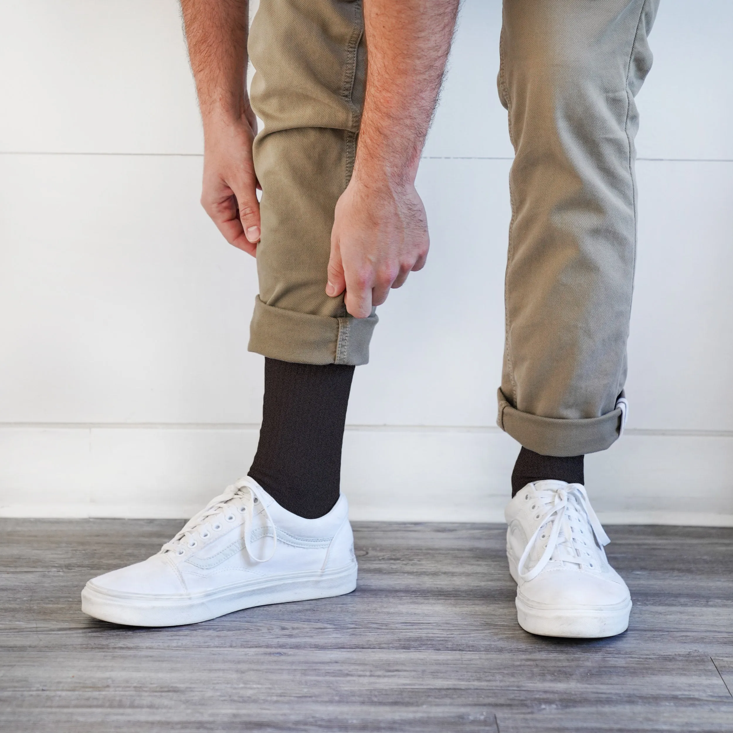 Premium Crew Socks Charcoal