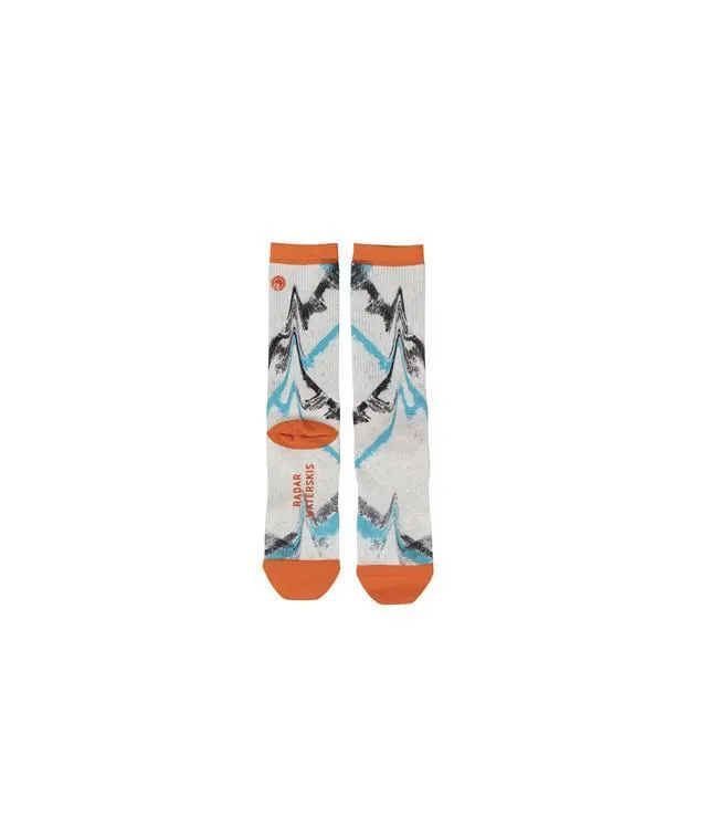 Radar Crew Socks - Groovy