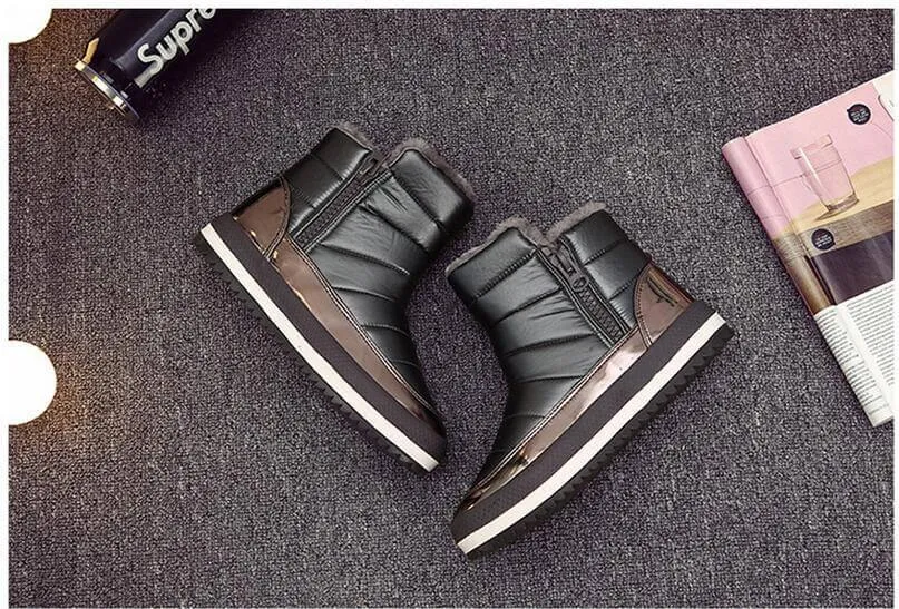 Russian Style Zipper Comfortable Women Shoes