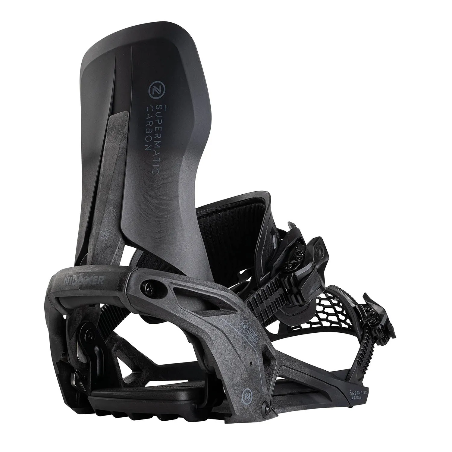 Supermatic Carbon Snowboard Bindings 2025