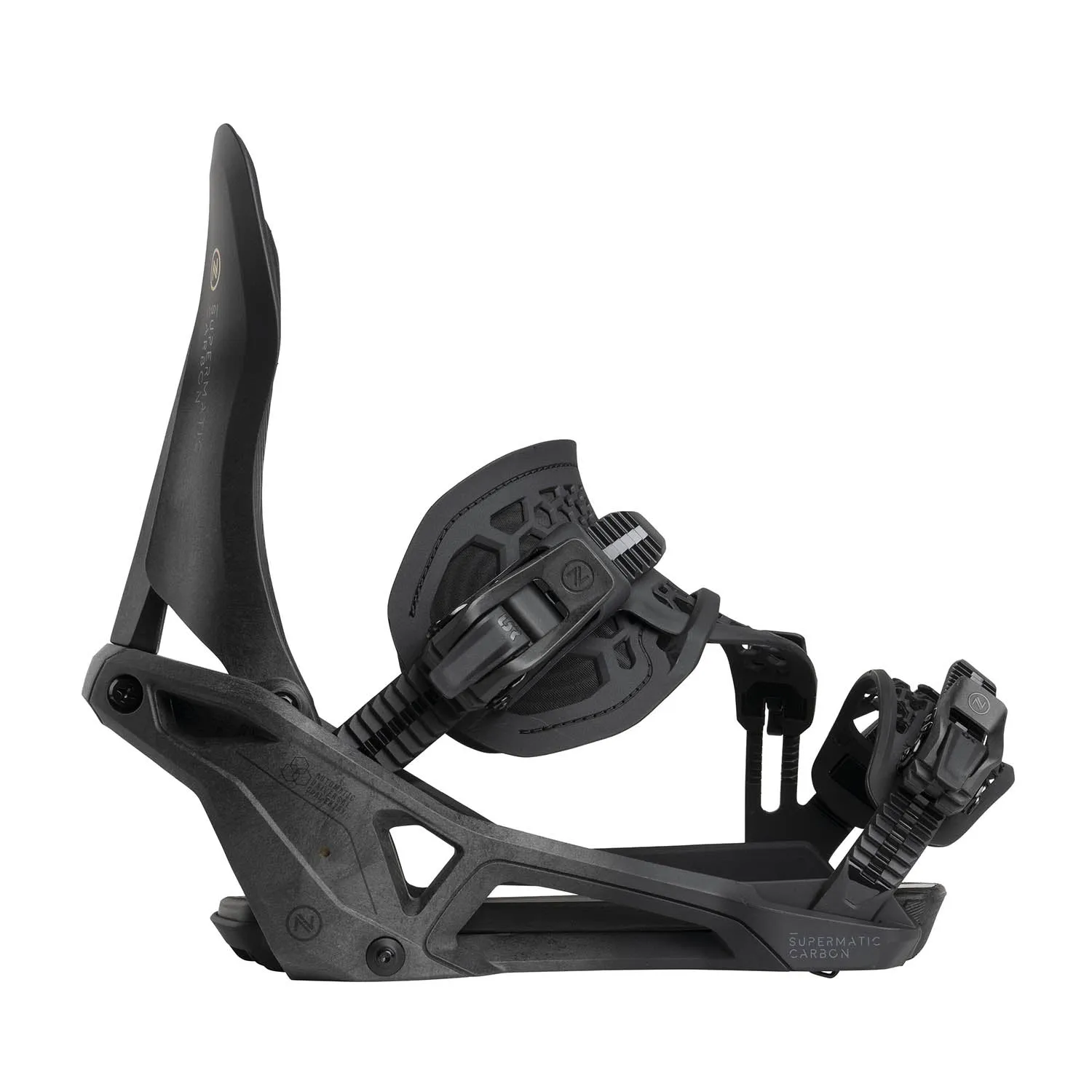 Supermatic Carbon Snowboard Bindings 2025