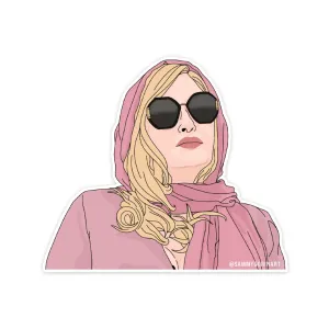 Tanya McQuoid The White Lotus Jennifer Coolidge Sticker