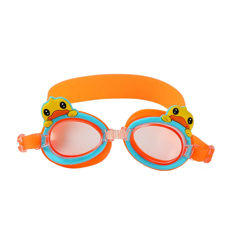 Unicorn Cute Swimming Anti-Fog Children's Swimming Goggles Learning Swimming Glasses Spot Cartoon Mirror with Adjustable