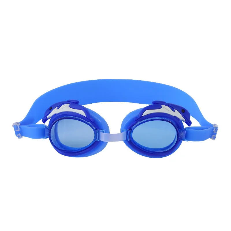 Unicorn Cute Swimming Anti-Fog Children's Swimming Goggles Learning Swimming Glasses Spot Cartoon Mirror with Adjustable